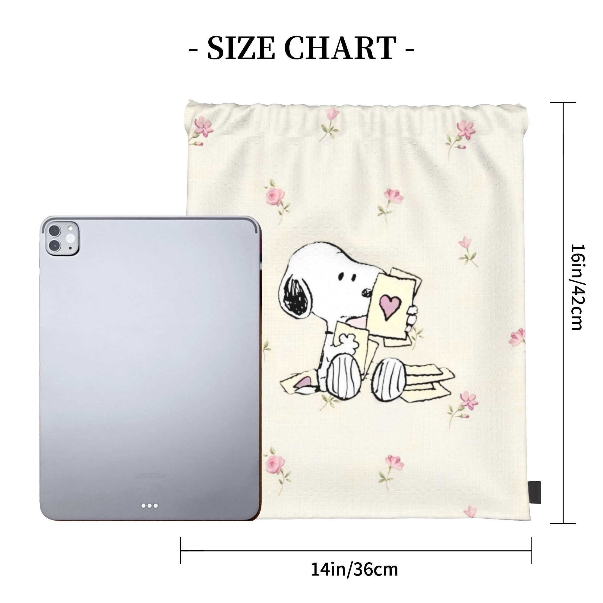 S-Snoopys Loving Gesture Backp - Drawstring Gym Bag 评论和价格