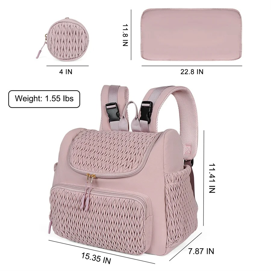 Large Capacity Maternity Diape - Backpack Diaper Bag 评论和价格