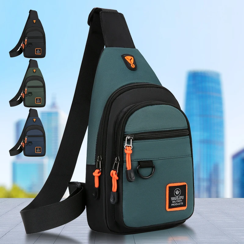 NEW Men's Chest Bag Men's Leis - Hiking Backpack Waterproof 评论和价格