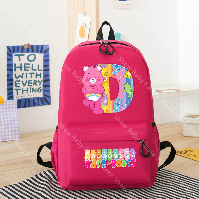 Care Bears Anime Girls Backpac - School Backpack Teen 评论和价格