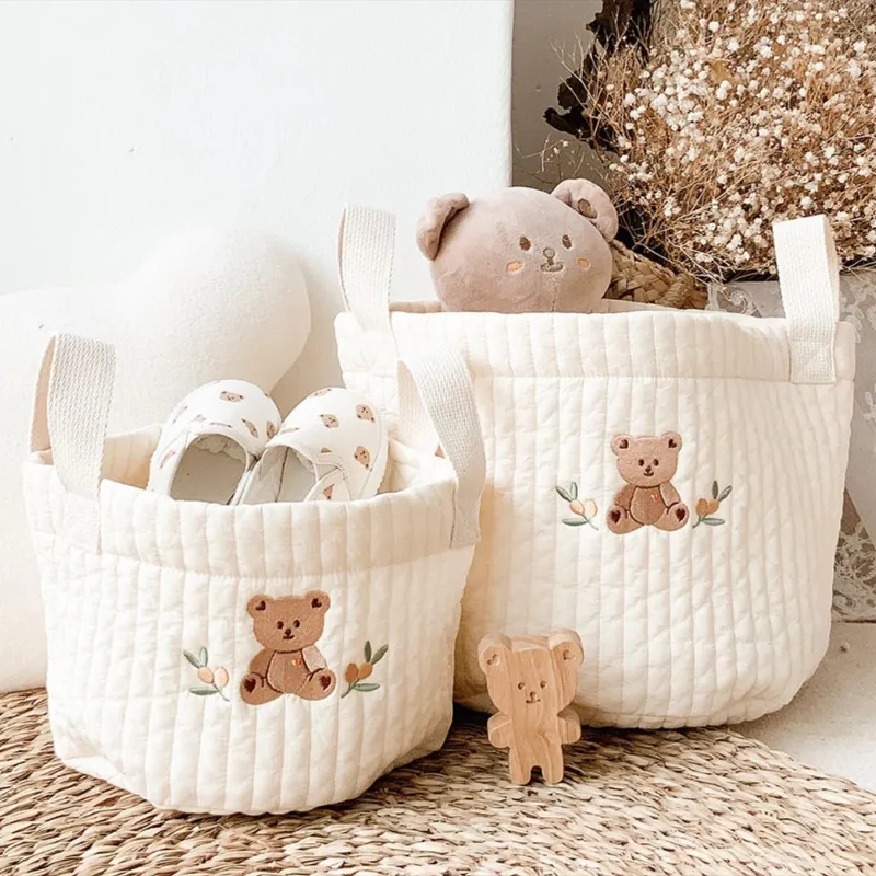 INS Baby Bags Cute Bear Embroi - Backpack Diaper Bag 评论和价格