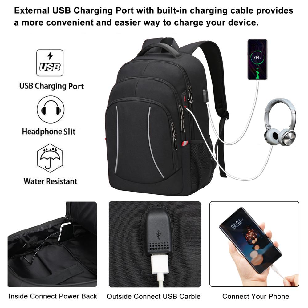 Men Multifuction Travel Laptop - Laptop Backpack 15.6 评论和价格