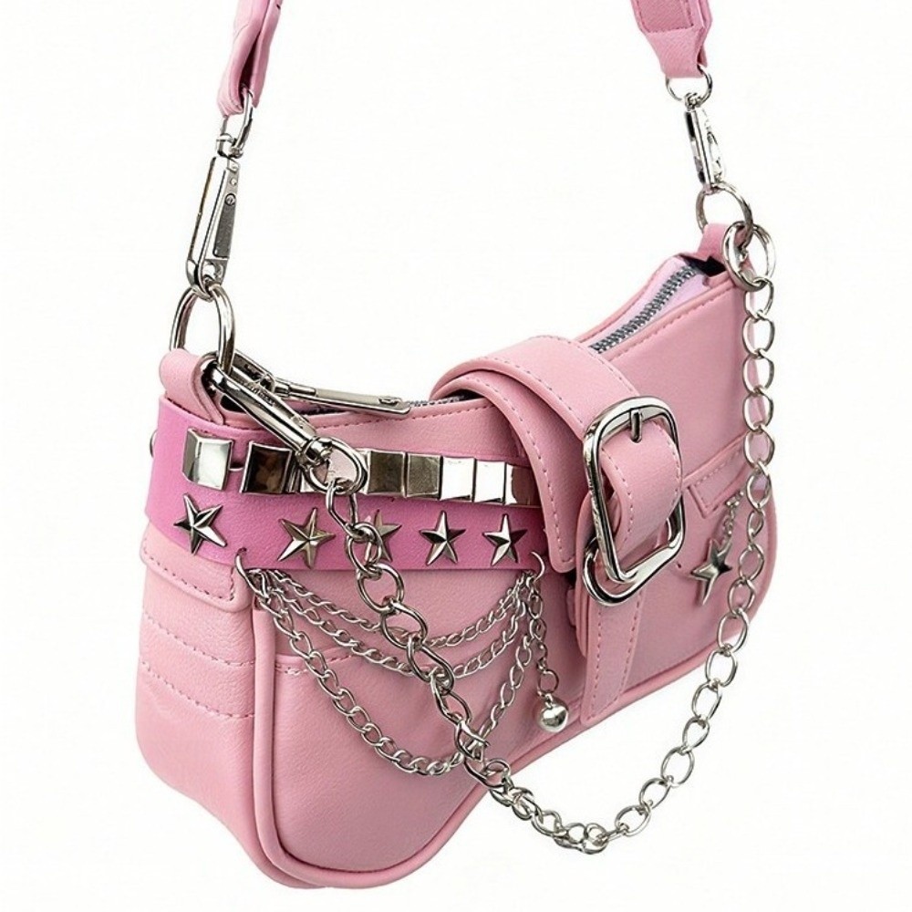 Vintage Y2K Shoulder Bag PU Le - Leather Backpack Vintage 评论和价格