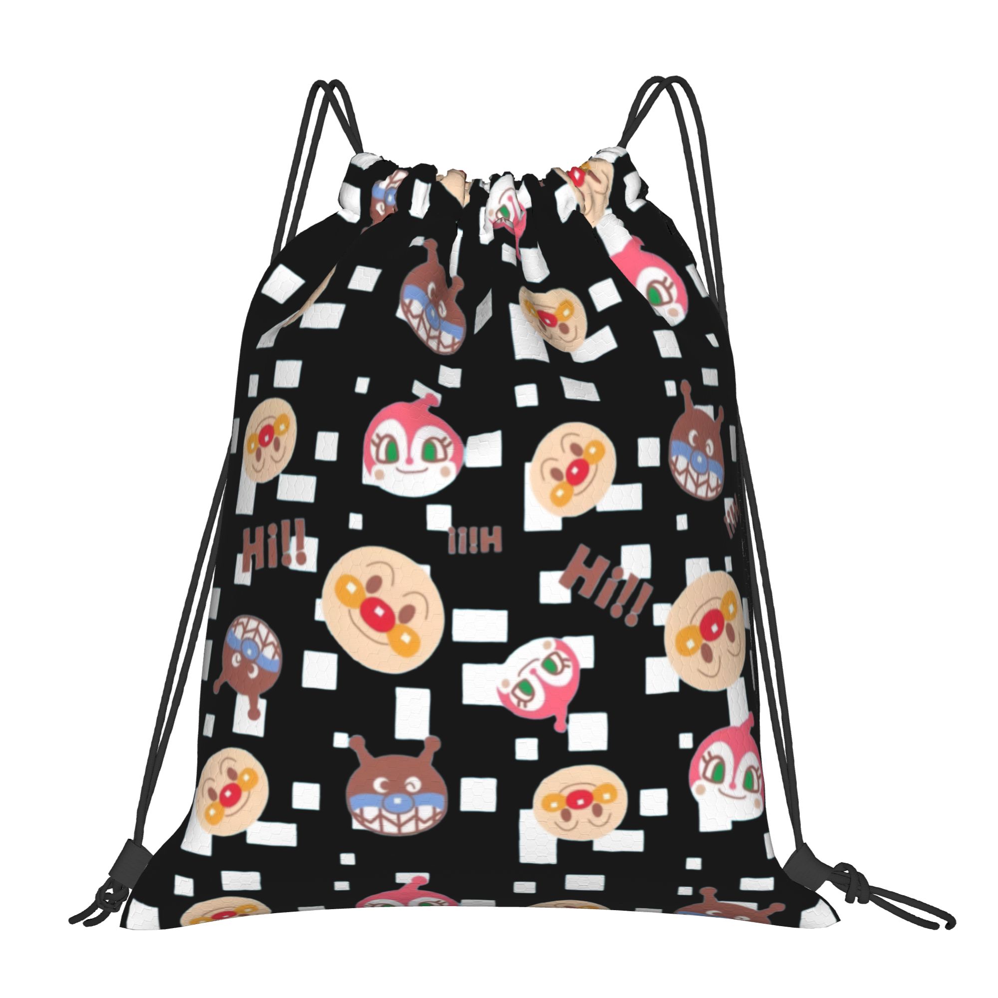 Custom Anpanmans Drawstring Ba - Drawstring Gym Bag 评论和价格