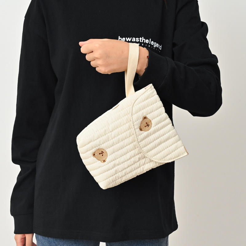 Embroidery Cotton Baby Diaper  - Backpack Diaper Bag 评论和价格