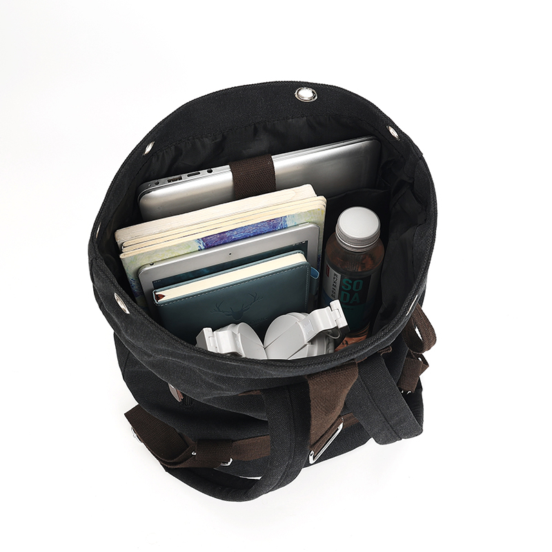 new Leisure Canvas Backpack La - Canvas Backpack Casual 评论和价格