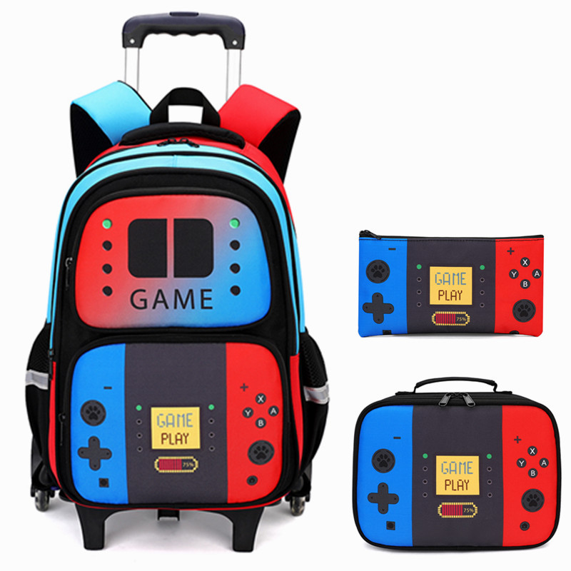 3PCS Kids Rolling Backpack for - School Backpack Teen 评论和价格