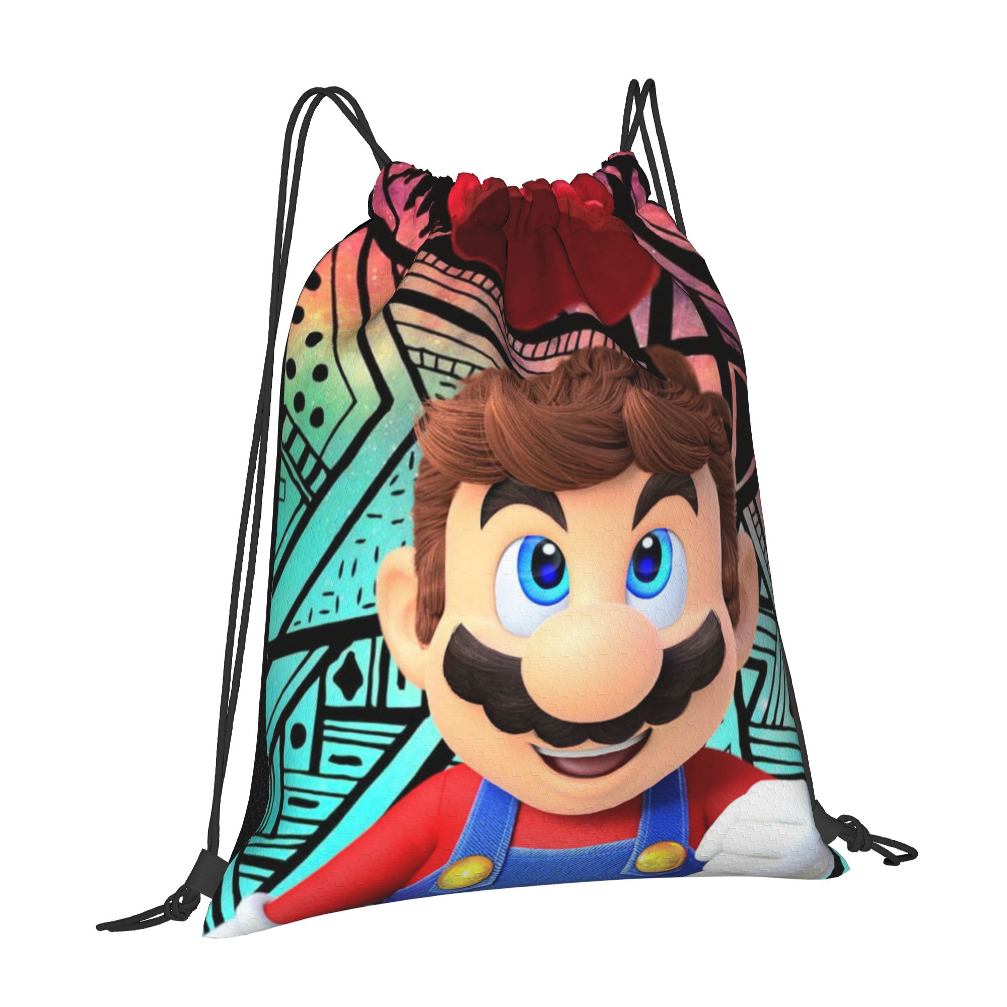 Custom M-Marioes Video Game Br - Drawstring Gym Bag 评论和价格