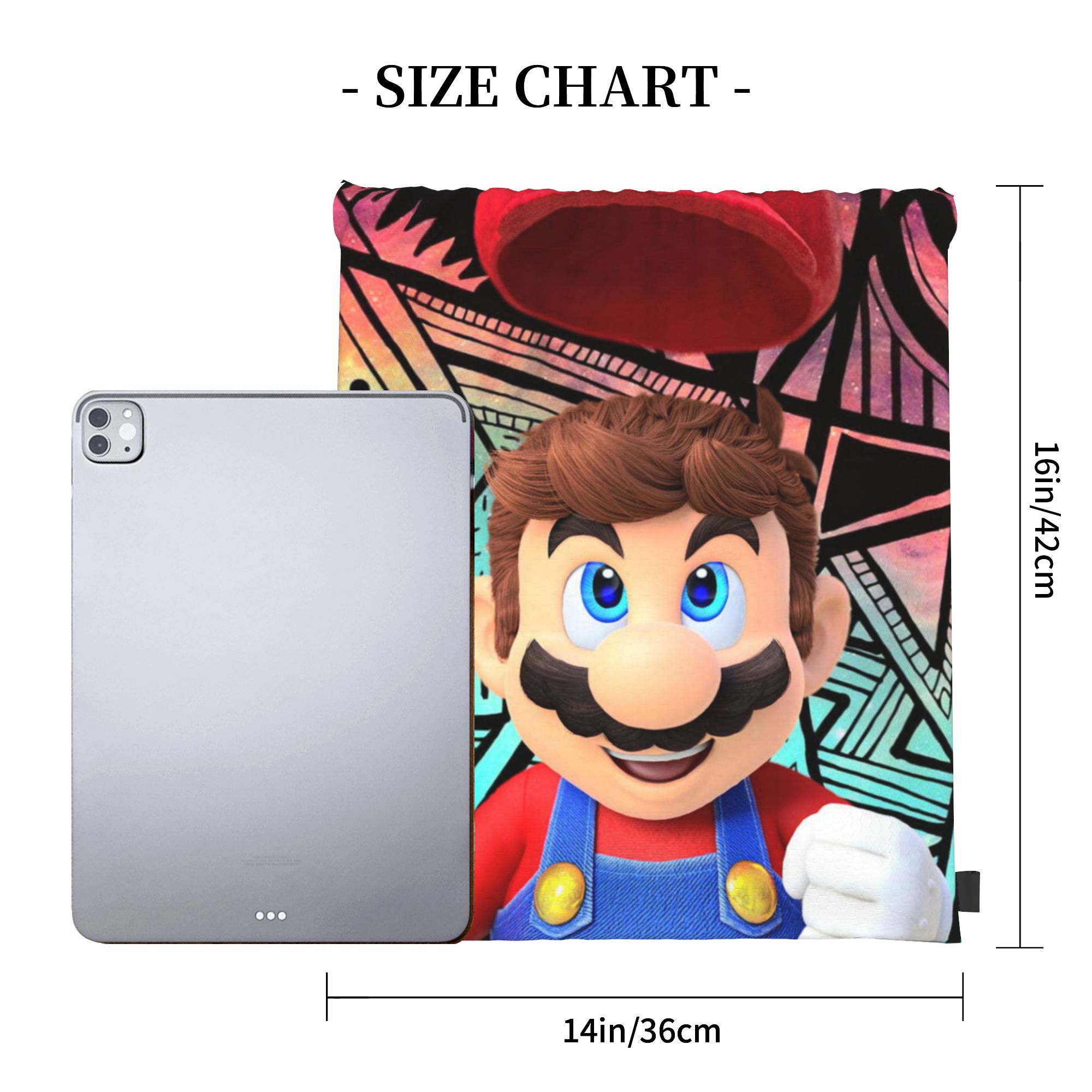 Custom M-Marioes Video Game Br - Drawstring Gym Bag 评论和价格