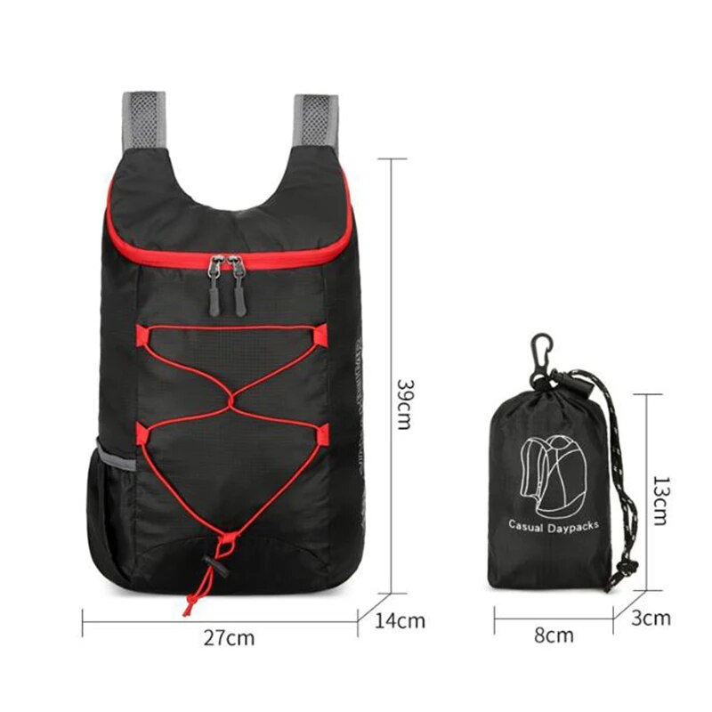 Multifunctional Outdoor Foldin - Foldable Backpack Small 评论和价格